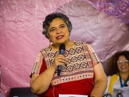 Beatriz Paredes acudió este lunes a Guadalajara. ESPECIAL