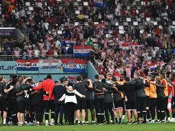 Croacia eliminó a Canadá el domingo al ganar a la selección norteamericana por 4-1. AFP / A. C. Poujoulat