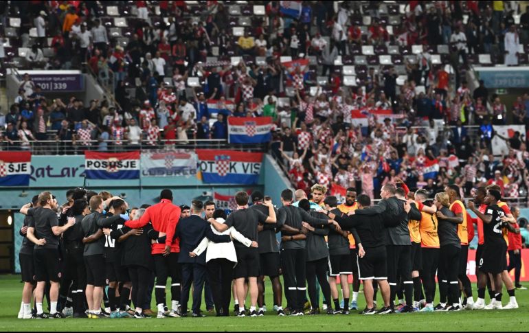 Croacia eliminó a Canadá el domingo al ganar a la selección norteamericana por 4-1. AFP / A. C. Poujoulat