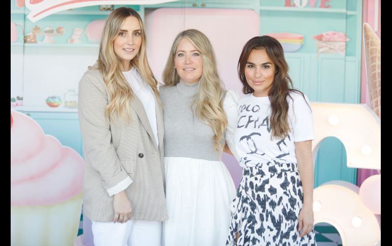 Michelle Muñoz, Ivonne Orendain y Mónica Ochoa. GENTE BIEN JALISCO/Claudio Jimeno