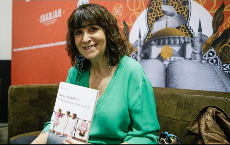 Rosa Montero se refirió a esta nueva obra como “el libro de mi vida”. EL INFORMADOR/C. Zepeda