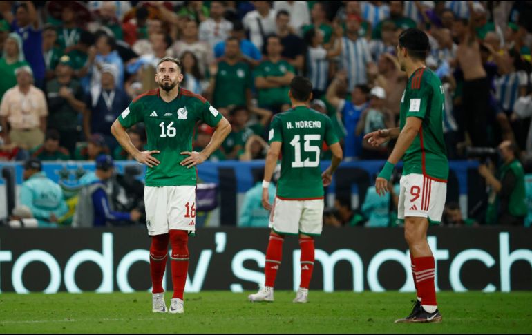 Hoy, México tiene solamente un punto en el Grupo C y es sotanero. EFE/ARCHIVO