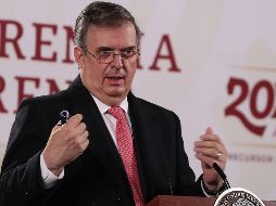 Ebrard recordó que ha tenido cargos en la Secretaría de Seguridad Pública, también fue titular de la Secretaría de Desarrollo Social y jefe de Gobierno de la Ciudad de México. SUN/ARCHIVO