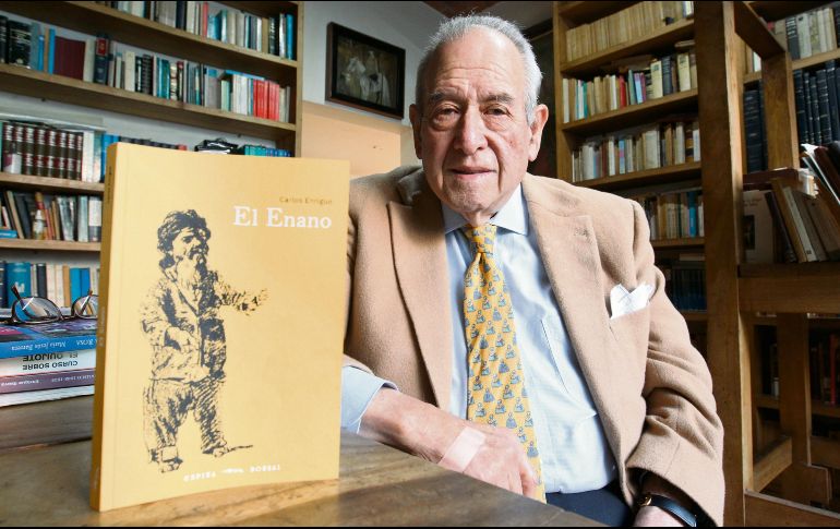 El escritor habla de los pormenores de su nueva novela: “El Enano”. EL INFORMADOR/ A. Camacho