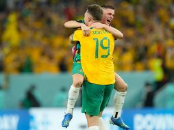 Australia terminó segunda en el Grupo D con 6 puntos por detrás de Francia. AP / F. Seco