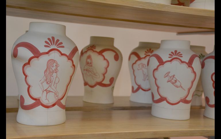 Obra Eduardo Sarabia. GENTE BIEN JALISCO/Marifer Rached