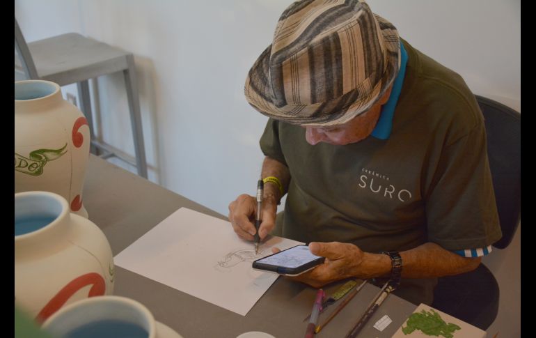 Obra Eduardo Sarabia. GENTE BIEN JALISCO/Marifer Rached