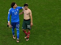 En Qatar 2022, México vio cortada una racha de siete mundiales en los que se clasificó de forma consecutiva a los octavos de final, una marca que solo presumía con Brasil. AFP / P. Porcincula