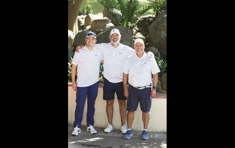 Abraham Solano, Cocho Morfin y Raúl Suárez. GENTE BIEN JALISCO/Claudio Jimeno