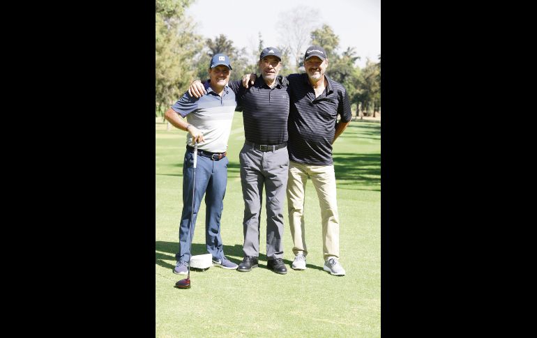 Felipe Gaspar, Rodrigo Amutio y Eduardo Hermosillo. GENTE BIEN JALISCO/Claudio Jimeno