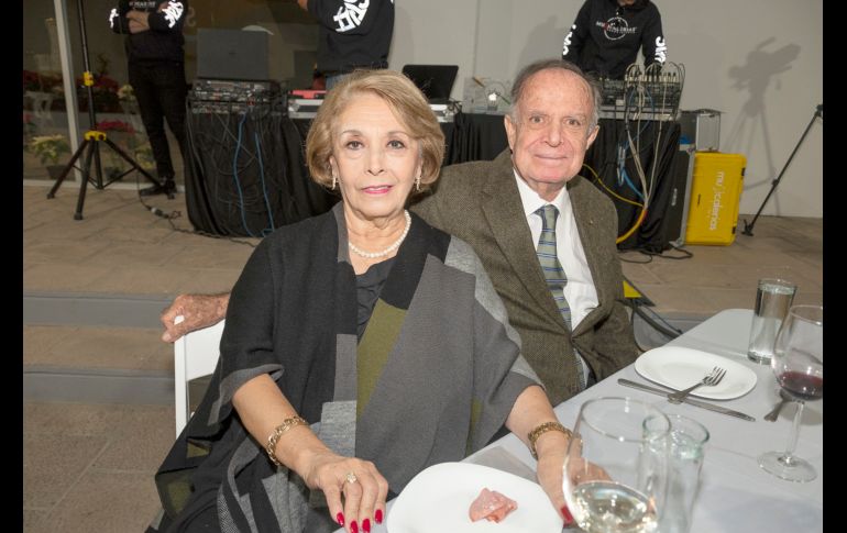 Lupita Ponce de Gómez y Adalberto Gómez Romero. GENTE BIEN JALISCO/Santiago Ramírez