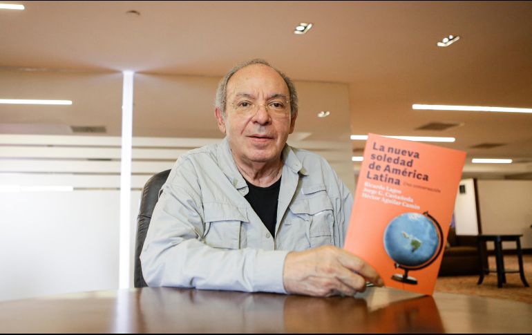 En entrevista con El INFORMADOR, Héctor Aguilar Camín recordó que esos encuentros virtuales comenzaron en 2020, en plena pandemia, por lo que Ricardo Lagos le contactó y expresó que se debía “discutir como atravesaremos por la epidemia”. EL INFORMADOR / C. Zepeda