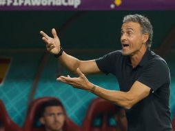 Luis Enrique se mostró molesto e incluso aseguró que no había que celebrar. EFE/J. MÉNDEZ