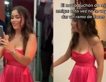 La cumpleañera recibió de regalo un caballo disfrazado de unicornio. ESPECIAL