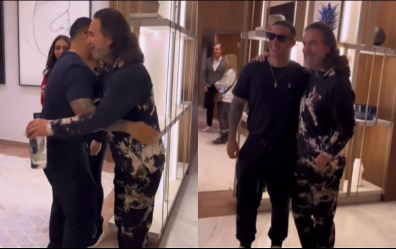 Todo sucedió el pasado fin de semana, cuando ambos intérpretes se encontraban en Guadalajara para presentarse ante el público de esa ciudad. ESPECIAL