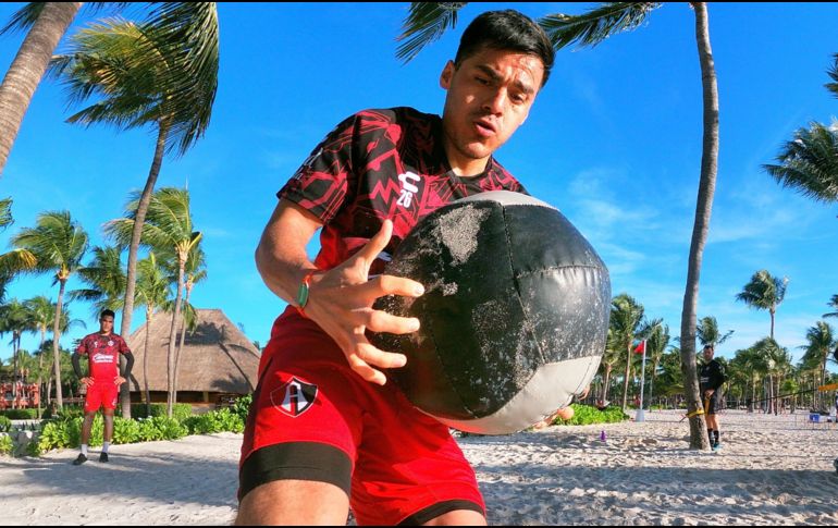 La preparación del Atlas continuará en las instalaciones de la Madriguera Rojinegra. TWITTER/@AtlasFC