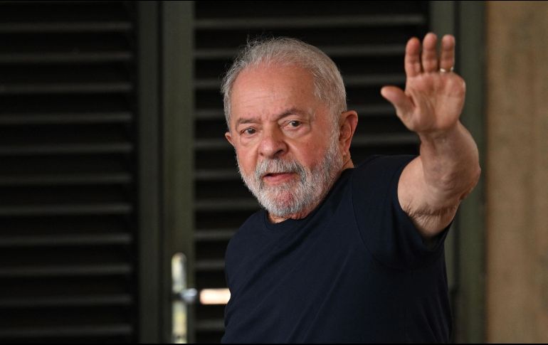 Lula dice que definirá la fecha de su visita a Estados Unidos el próximo lunes, en la reunión que realizará en Brasilia con el asesor de Seguridad Nacional de la Casa Blanca, Jake Sullivan. AFP / E. Sa