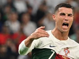 Cristiano Ronaldo marcó su noveno gol en mundiales contra Ghana, y se convirtió en el primer futbolista en la categoría varonil en lograr esta hazaña en cinco mundiales diferentes. AFP/ Y. Jung