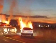 Los bloqueos se registran en carreteras de la región Altos de Jalisco. ESPECIAL
