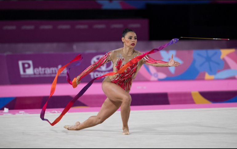 Múltiple medallista en Juegos Panamericanos, Rut Castillo cumplió el sueño de estar en unos Olímpicos en Tokio. EFE/Archivo