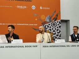 La presentación del libro en el Salón 1 de la Expo Guadalajara. EL INFORMADOR/N. Gutiérrez