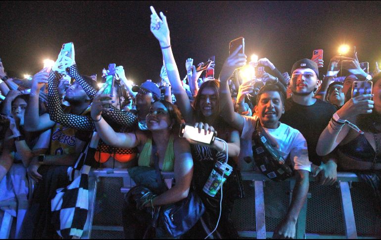 Público. Miles de asistentes se divirtieron en la primera edición, en Jalisco, del “Flow Fest”. EL INFORMADOR/A. Camacho