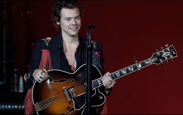 Harry Styles es también  un gran fanático del fútbol. SUN/ARCHIVO