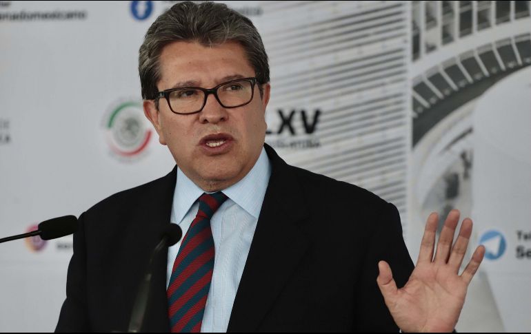 RICARDO MONREAL. El senador dice sentirse tranquilo y no estar en confrontación con nadie, ni siquiera con Morena, al que llamó a la unión y no a la confrontación. SUN / ARCHIVO