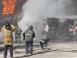 A la zona acudieron paramédicos de Protección Civil estatal, brigadistas de Bomberos y agentes de la Guardia Nacional. NTX/ARCHIVO