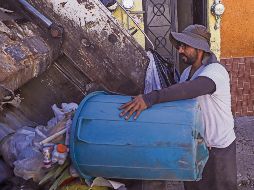 Ni siquiera en los días más fuertes de la pandemia se suspendió el servicio de recolección. EL INFORMADOR/ C. Zepeda