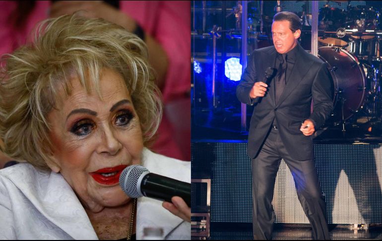 Apenas escuchó el nombre Luis Miguel a Silvia Pinal se le desfiguró el rostro y pronto propició un par de insultos. SUN / NTX
