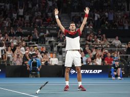 El número cinco del mundo faltó a la última edición del Australia Open al ser expulsado del país por no estar vacunado, luego de un conflicto político-judicial muy mediático. AFP / ARCHIVO