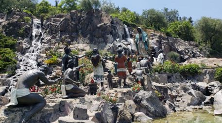 Aun cuando pocos lo sepan, los fieles que asisten a la Basílica de Guadalupe, peregrinan en los mismos días en los que los ancestros prehispánicos veneraban a la Tonantzin Coatlicue. EL INFORMADOR / O. Álvarez
