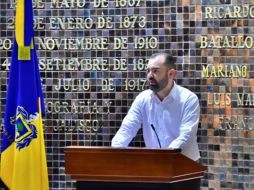 Gerardo Quirino Velázquez Chávez, señaló que ya no les dan los tiempos para desahogar el trámite. EL INFORMADOR/R. RIVAS