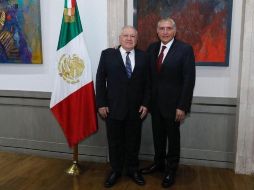 Rafael Marín Mollinedo sustituirá a Horacio Duarte, quien renunció en octubre pasado a Aduanas. TWITTER/@GobiernoMX