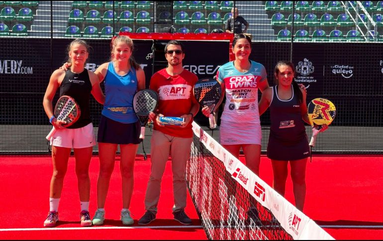 El Master Final Guadalajara de Pádel dio inicio en el Centro Panamericano de Tenis. TWITTER/@APTPadelTour