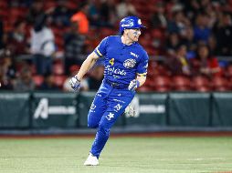 Amadeo Zazueta produjo tres carreras, dos de ellas en la sexta entrada. TWITTER/charrosbeisbol