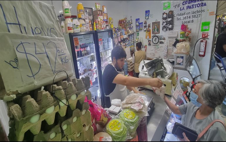 Aunque la inflación mantuvo tendencia a la baja durante el mes de noviembre, esta se ubica en sus mayores niveles en las últimas dos décadas, muy por encima del objetivo del Banco de México. EL INFORMADOR/ ARCHIVO