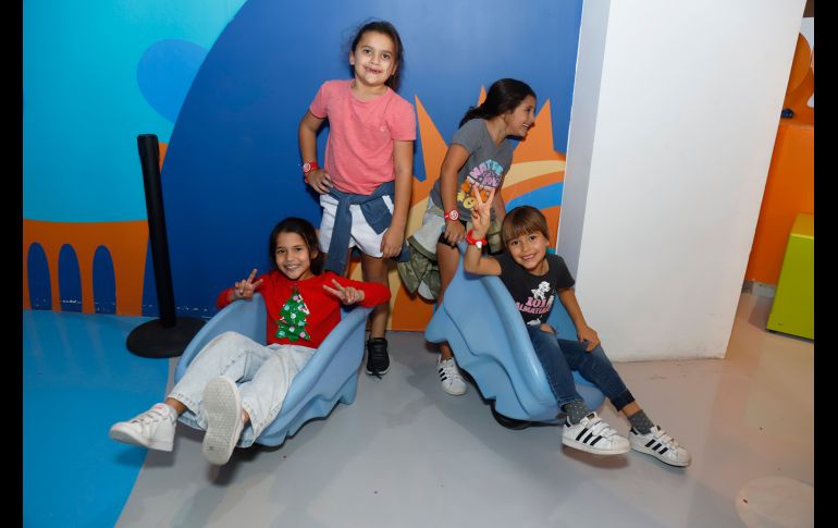 Jimena Nicolau, Martina Galindo, Carlota Nafarrate y Regina Merino. GENTE BIEN JALISCO/ Claudio Jimeno