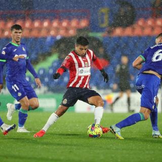 Chivas le pega al Getafe en España