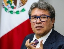 Monreal evadió pronunciarse sobre la constitucionalidad de la reforma, argumentó que aún no termina de revisar todo el dictamen aprobado por la Cámara de Diputados. EL INFORMADOR / A. Navarro