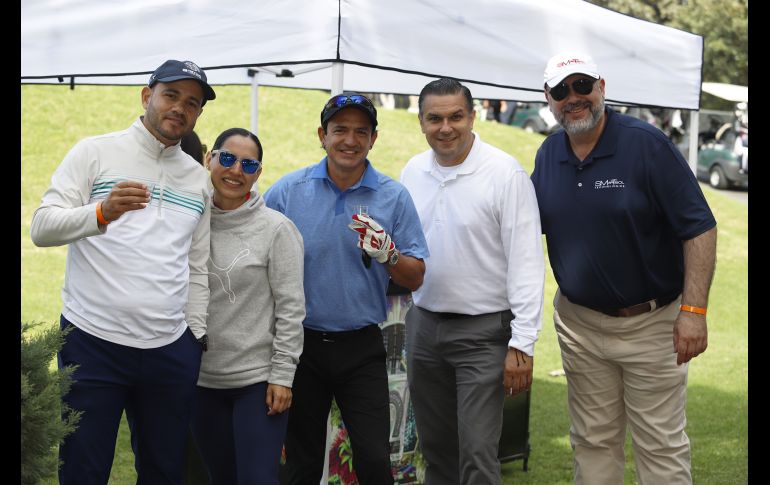 José Antonio Rodríguez, Isabel Torres, Alejandro Tejeda, Juan Vertiz e Iván Romo. GENTE BIEN JALISCO/Claudio Jimeno