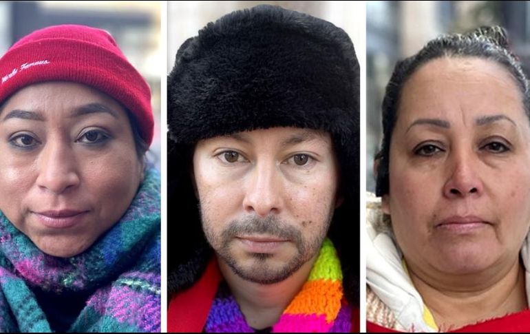 Adriana Villarreal (izqda), Julio Alvarado y Juana Laura Chavero Ramirez despedidos esta semana.