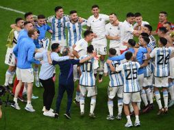 En la prórroga el marcador no se movió, y todo se definió en los penales, con final de 4-2. AFP / F. Fife