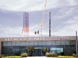La refinería se encuentra en la fase final de construcción. EL INFORMADOR/ Archivo