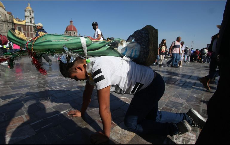 Señalan que la fe a la Virgen de Guadlaupe es el motor y la fuerza para cumplir con las mandas. SUN / C. Mejía