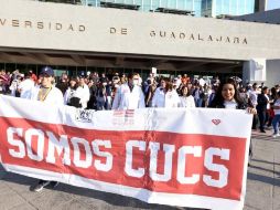 Este lunes realizó la UdeG la caminata número 183 de este año por la Autonomía, la Salud y la Educación ESPECIAL