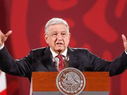 El Mandatario recordó que un 12 de diciembre de 1988 aprovaron el FOBAPROA, sumergiendo al país en una deuda pública de millones de pesos. EFE / I. Esquivel