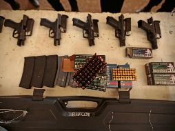 Al momento de su detención traían armas de uso exclusivo del Ejército. EL INFORMADOR/ARCHIVO