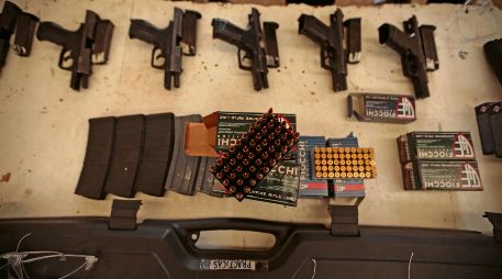 Al momento de su detención traían armas de uso exclusivo del Ejército. EL INFORMADOR/ARCHIVO